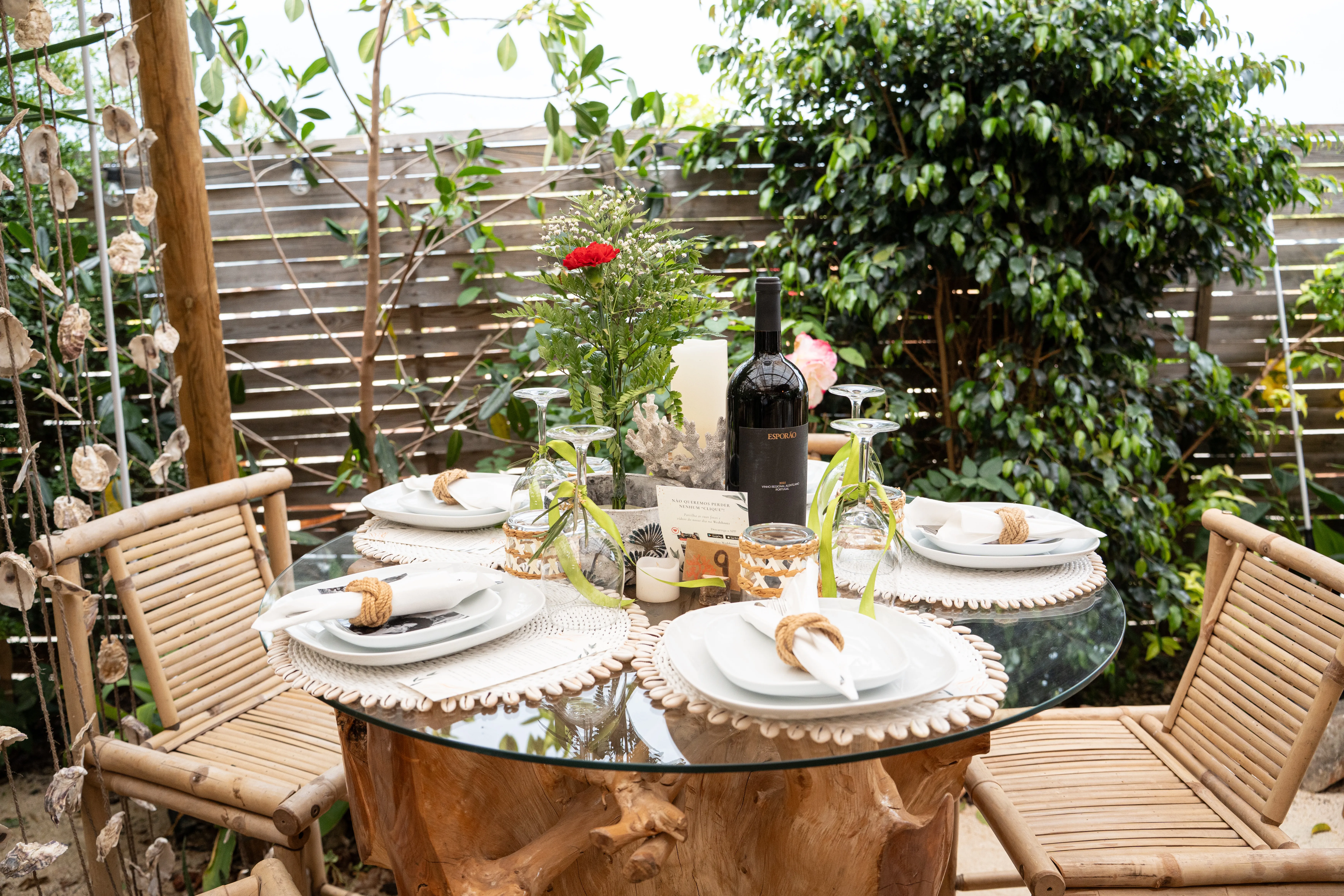 Decorated table at Algarve Jungle Events - photo 4