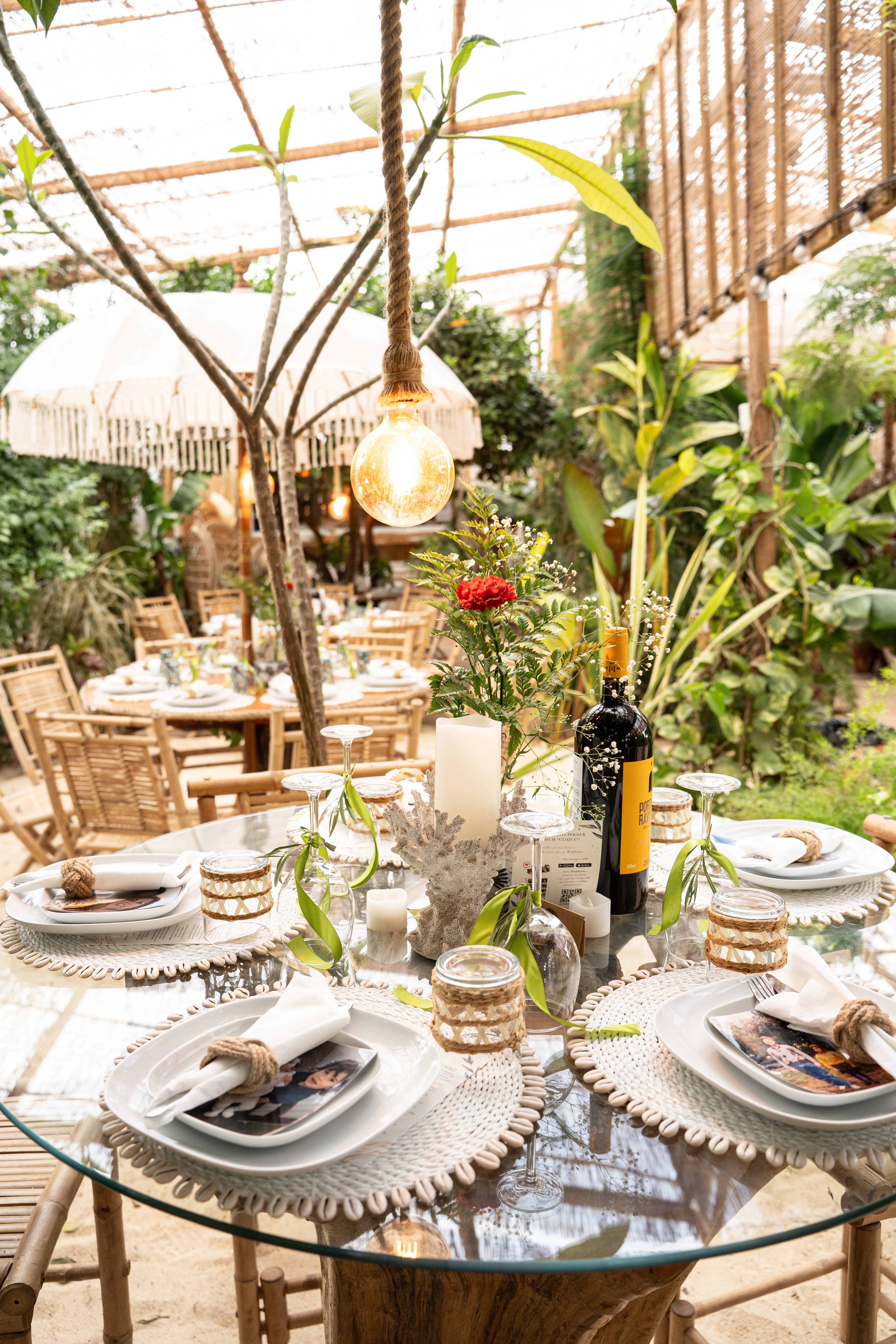 Decorated table at Algarve Jungle Events - photo 8